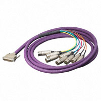 Switchcraft Inc. - DB25M10XLRM - DB25 MALE TO 8-AAA3M