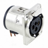 Switchcraft Inc. - E3FRA - CONN PLUG 3POS FMAL R/A SLV PCB