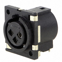 Switchcraft Inc. - PQG3FRA011 - CONN PLUG 3POS FEMALE R/A PCB