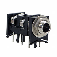 Switchcraft Inc. - SN49C14B - CONN JACK STEREO 6.35MM R/A