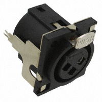 Switchcraft Inc. - PQG3FST112 - CONN PLUG 3POS FEMALE STR PCB