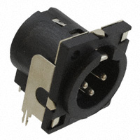 Switchcraft Inc. - PQG3MRA112 - CONN RCPT 3POS MALE R/A PCB