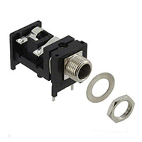 Switchcraft Inc. - RA49C12B - CONN JACK STEREO 6.35MM R/A