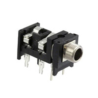 Switchcraft Inc. - RA49C14B - CONN JACK STEREO 6.35MM R/A