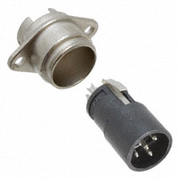 Switchcraft Inc. - SL105M - CONN RCPT 5POS MALE FLANGE MT