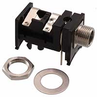 Switchcraft Inc. - SN49C12B - CONN JACK STEREO 6.35MM R/A