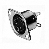 Switchcraft Inc. - 57GB5F - CONN RCPT 5CONT DIN SLD PNL MNT