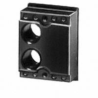 Switchcraft Inc. - JP9922 - CONN JACK MOD INSERT W/2OPENINGS