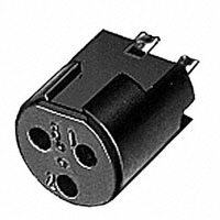 Switchcraft Inc. - TQG3F - CONN INSERT 3POS SKT MINI XLR