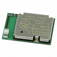Taiyo Yuden - EYSGCNAWY-1X - RF TXRX MOD BLUETOOTH CHIP ANT