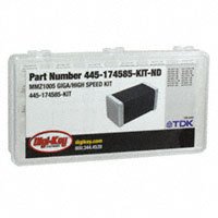 TDK Corporation - MMZ1005-GIGA-KIT - MMZ1005 GIGA/HIGH SPEED KIT