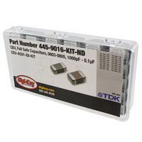 TDK Corporation - CEU-AC01-E6-KIT - CAP KIT CER 1000PF-0.1UF 180PCS
