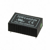TDK-Lambda Americas Inc. - PXCM0324WS24A - DC/DC CONVERTER 24V .125A PCB