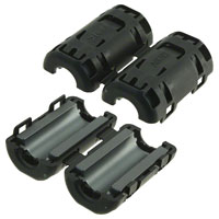 TDK Corporation - ZCAT08V-BK - FERRITE CORE 120 OHM HINGED 8MM