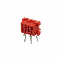 TE Connectivity AMP Connectors - 100400-4 - CONN FMALE-ON-BRD 4POS .050 R/A