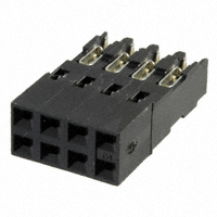 TE Connectivity AMP Connectors - 102935-4 - CONN RCPT 8POS .125 IDC 50GOLD