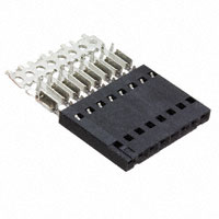 TE Connectivity AMP Connectors - 104439-7 - CONN RCPT 8POS .100 22-26 30AU