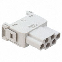 TE Connectivity AMP Connectors - 1103245-1 - MODULE FEMALE 6POS CRIMP