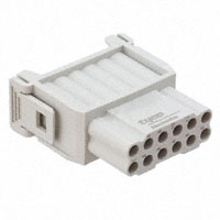 TE Connectivity AMP Connectors - 1103276-1 - MODULE FEMALE 12POS CRIMP