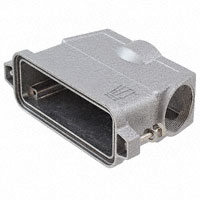 TE Connectivity AMP Connectors - 1106461-2 - CONN HOOD SIDE ENTRY SZ8 M40