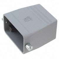 TE Connectivity AMP Connectors - 1-1102502-7 - CONN HOOD TOP ENTRY SZ4 PG21