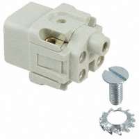 TE Connectivity AMP Connectors - 1-1103403-1 - INSERT FEMALE 4POS+1GND SCREW