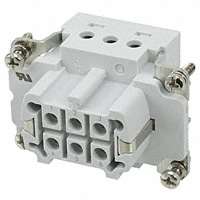 TE Connectivity AMP Connectors - 1-1103635-1 - INSERT FEMALE 6POS+1GND SCREW