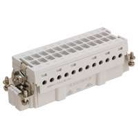 TE Connectivity AMP Connectors - 1-1103640-9 - INSERT MALE 24POS+1GND SCREW