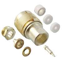 TE Connectivity AMP Connectors - 1-1478419-0 - CONN N PLUG STR 50 OHM SOLDER