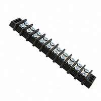 TE Connectivity AMP Connectors - 1-1546310-0 - CONN BARRIER STRP 10CIRC 0.563"