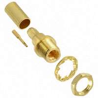 TE Connectivity AMP Connectors - 1-1634008-0 - CONN MMCX JACK STR 50 OHM SOLDER