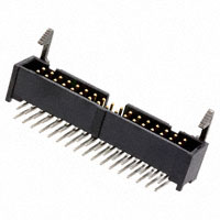 TE Connectivity AMP Connectors - 1-1761609-1 - CONN HEADER LOPRO R/A .100 34POS