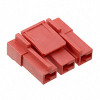 TE Connectivity AMP Connectors - 1-1903414-1 - GHC 9.0 3POS PLUG HSG RED