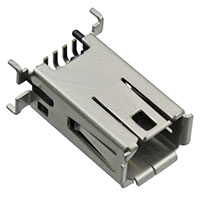 TE Connectivity AMP Connectors - 1-1971885-1 - SHAPE SMT VERTICAL MINI IO REC