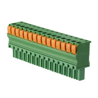 TE Connectivity AMP Connectors - 1-1986722-5 - TERM BLOCK PLUG 15POS STR 3.81MM