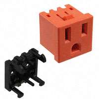 TE Connectivity AMP Connectors - 1-208979-2 - PWR ENT RCPT NEMA5-15 PANEL IDC