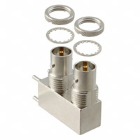 TE Connectivity AMP Connectors - 1274663-2 - CONN MINI BNC JACK R/A 75OHM PCB