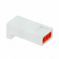 TE Connectivity AMP Connectors - 1-2834075-3 - 3P REC, MINIATURE WATERPROOF CON