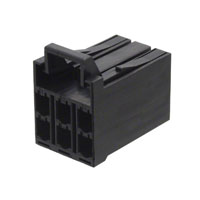 TE Connectivity AMP Connectors - 1318095-1 - CONN RCPT HOUSING 6POS D-3500