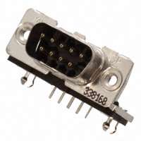 TE Connectivity AMP Connectors - 1-338168-2 - CONN D-SUB PLUG 9POS R/A SOLDER