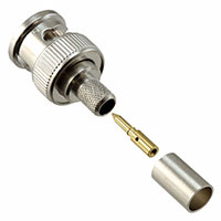 TE Connectivity AMP Connectors - 134959-1 - CONN BNC PLUG STR 75OHM CRIMP