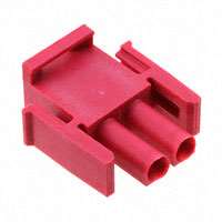 TE Connectivity AMP Connectors - 1-350777-2 - CONN U-MNL PLUG 2POS 94V-0 RED
