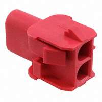 TE Connectivity AMP Connectors - 1-350778-2 - CONN U-MNL CAP 2POS 94V-0 RED