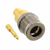 TE Connectivity AMP Connectors - 1408346-1 - CONN QMA PLUG STR 50 OHM SOLDER