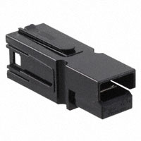 TE Connectivity AMP Connectors - 1445715-7 - CONN HOUSING 1POS BLACK