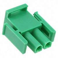 TE Connectivity AMP Connectors - 1-480698-5 - CONN PLUG 2POS UNIV-M-N-L GREEN