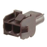 TE Connectivity AMP Connectors - 1-480699-1 - CONN CAP 2POS UNIV-M-N-L BROWN