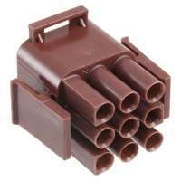 TE Connectivity AMP Connectors - 1-480706-1 - CONN PLUG 9POS UNIV-M-N-L BROWN