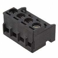 TE Connectivity AMP Connectors - 1546018-4 - TERM BLOCK PLUG 4POS 90DEG 5MM