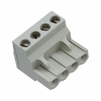 TE Connectivity AMP Connectors - 1546208-4 - TERM BLOCK PLUG 4POS STR 5MM